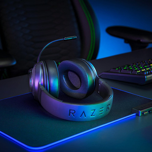 Audífonos Originales para Juegos <span class=keywords><strong>Razer</strong></span> <span class=keywords><strong>Kraken</strong></span> V3 X Ultraligeros para PC, Audífonos para Juegos con Cable <span class=keywords><strong>USB</strong></span>, Audífonos para Juegos con Sonido Envolvente <span class=keywords><strong>7.1</strong></span> - Product Image 1