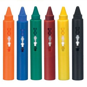 Crayons de bain lavables au savon de baignoire sans danger pour la Offre Spéciale crayons de bain colorés non toxiques ensembles bain d'enfant crayon Twist pour la peinture dessin - Product Image 3