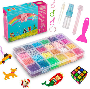 <span class=keywords><strong>Mini</strong></span> <span class=keywords><strong>perles</strong></span> de fusion d'eau pour enfants, pièces, bricolage de fruits, fabrication de bijoux artisanaux - Product Image 1