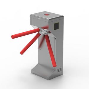 An ninh cao Tripod cửa quay thông minh kiểm soát truy cập 304 thép không gỉ cho người đi bộ <span class=keywords><strong>swing</strong></span> rào cản - Product Image 3