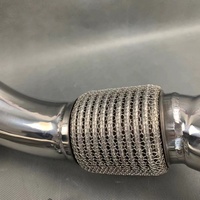Fabrikpreis Downpipe für VW Golf R Mk7 2.0T Audi S3 A3 Quattro S3 8V 2014+ Auspuffrohr