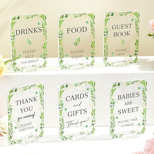 Porta Tarjetas de Mesa Acrílico con Diseño de Diamantes Suspendidos, Regalo Judaico, Juego de Bencher Judío <span class=keywords><strong>para</strong></span> <span class=keywords><strong>Bodas</strong></span> - Product Image 4