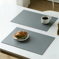 Tapis de table en silicone lavable antidérapant fait à la main de haute qualité, facile à nettoyer, résistant à la chaleur, pour la maison, les restaurants, les événements
