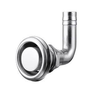 Nouveau excellent gros raccords marins réservoir d'huile reniflard bouchon d'évent 5/8 pouces 90 degrés réservoir d'évent en acier inoxydable 316 - Product Image 1