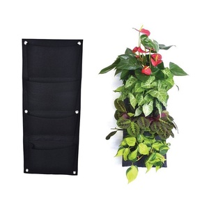 <span class=keywords><strong>Vertical</strong></span> pared jardín plantador de materiales reciclados de montaje en pared planta balcón bolsa de crecer para yardas - Product Image 3
