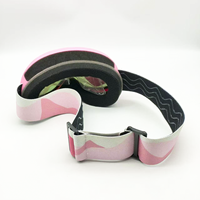 Masque de ski pour enfants, lunettes de protection sphériques anti-buée à double couche pour les 3-12 ans, équipement de ski RD-3061