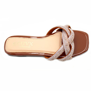 Sandales et pantoufles pour femmes, légères, respirantes, à paillettes, décontractées, tendance, pour l'été, vente en gros - Product Image 5