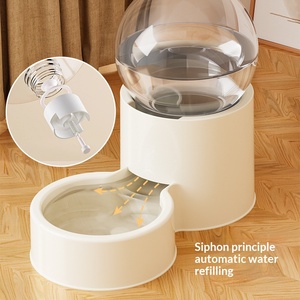 Dispensador de Agua Automático para Mascotas y Juego de Tazones para Comida, Contenedor de Almacenamiento de Alimentos, Bebedero para Perros y Gatos, Fácil de Limpiar, Artículos para Mascotas - Product Image 3