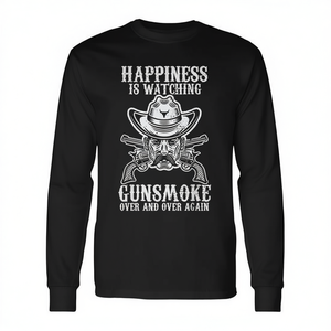 Camiseta de manga larga Cowboy Saloon Classic Country Western Gunsmoke Lover - Product Image 2