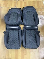 Housses de siège sur mesure pour Audi TT, A4, A5, A6, A3, Q5, Q7, TT, A7, Q3, Q4, Q6 – Cuir de luxe de haute qualité