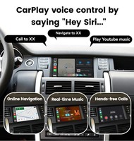 Interface CarPlay sans fil Android Auto Decord pour Land Rover Harman 8'' 2012-2018 Navigation Android Auto Airplay