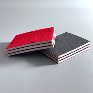 Bán buôn trà-màu đổ xô Velvet được hỗ trợ Sponge <span class=keywords><strong>Sanding</strong></span>/đánh bóng KHỐI KHÔ ướt nước Mài mài mòn sử dụng công cụ - Product Image 5