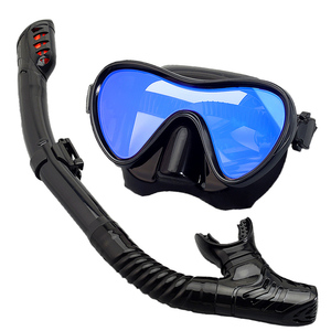 Nuovo Design ad alta definizione professionale attrezzatura subacquea Silicone Snorkel maschera Set nuoto immersioni abbigliamento per adulti - Product Image 2