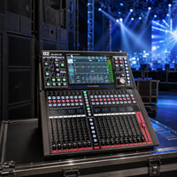 Console de mixage audio professionnelle DSZ DS-20PLUS 16 canaux en aluminium avec écran tactile, effets intégrés, enregistrement USB, entrées XLR stéréo