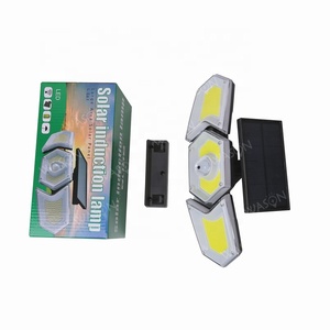 Wason Thông Minh Ba Đầu 254 * Smd/274 * COB Ngoài Trời Đảng <span class=keywords><strong>Motion</strong></span> Cảm Biến Năng Lượng Mặt Trời Powered Vườn Tường Ánh Sáng Với Có Thể Điều Chỉnh Đèn Cơ Thể - Product Image 6