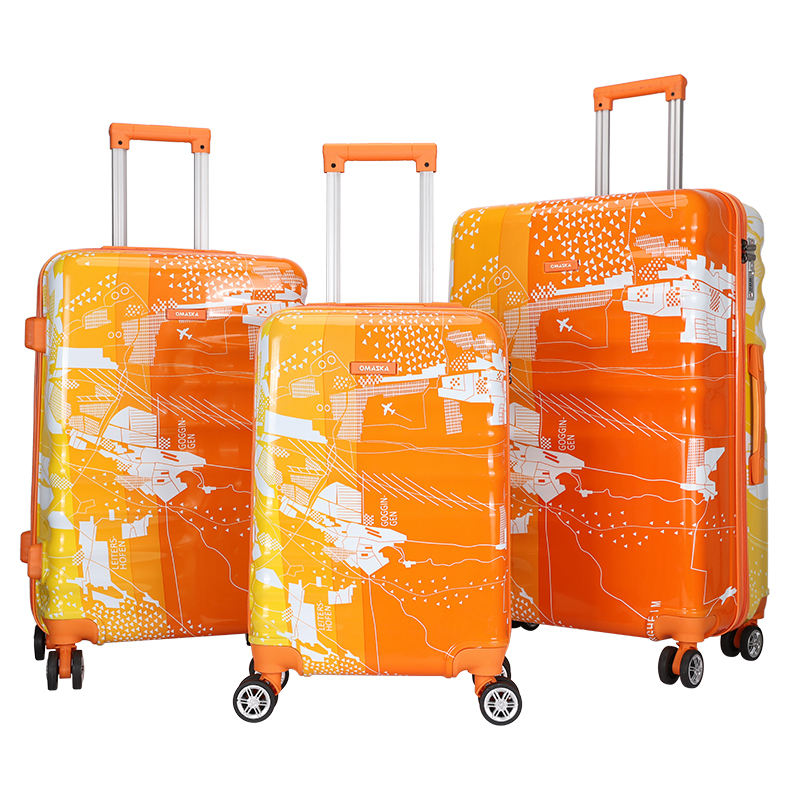 Wholesale Orange Suitcases Brighten Your Travel Style