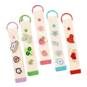 Promoción de Ventas Corea: Parche Termoadhesivo de Tela Personalizado para Niños, DIY, de Metal, Bonito, Color Caramelo, Etiqueta de Nombre de Lona, Correa, Llavero de Helado - Product Image 1