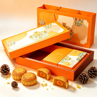 Boîte cadeau portable en matériau recyclé, adaptée aux aliments, pour pâtisserie, emballage robuste, vente en gros, logo personnalisé, emballage papier pour cadeaux de fêtes