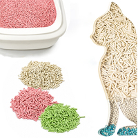 Litière pour chat en tofu écologique, haute absorption, faible poussière, facile à ramasser, jetable aux toilettes, vente en gros pour les animaleries et les distributeurs