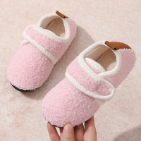 Chaussons d'hiver pour hommes et femmes - Tissu supérieur moelleux et doux, similaire au coton, confortable, antidérapant et chaud
