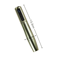 Stylo de tatouage électrique sans fil professionnel permanent, moteur sans balais 10000 tr/min, double recharge, course de 3,0 mm, aluminium jetable