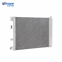 Condenseur de système de refroidissement YunChi pour Honda City 2015- 1.8, condenseur 80110-T9A-TO1, condenseur en aluminium