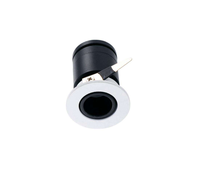 Plafonnier encastré LED COB AC220V 3W 5W, découpe de 45mm, mini spot rond pour plafond, CCT 2700K 5000K pour la maison et le bureau