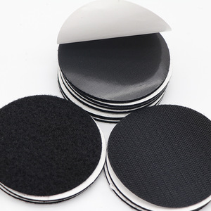 Patchs adhésifs Velcro Lihao, cercle 2x3cm, 5cm, mélange nylon polyester, double face, résistants, pour textiles de maison - Product Image 3