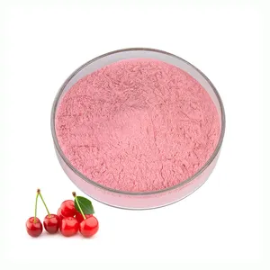 Bulk Acerola Kirsch frucht extrakt 17%-25% VC Pulver Reines Acerola Kirsch saft pulver