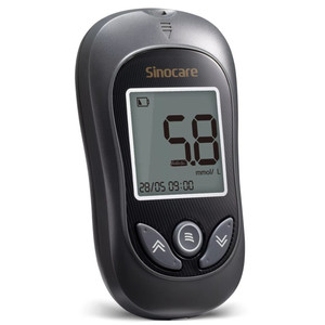 Appareil <span class=keywords><strong>de</strong></span> mesure <span class=keywords><strong>de</strong></span> la <span class=keywords><strong>glycémie</strong></span> Sinocare Gold AQ Plus : Achetez des bandelettes <span class=keywords><strong>de</strong></span> test et obtenez l'appareil gratuitement - Product Image 5