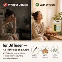 Huile essentielle de cyprès Hinoki naturelle non diluée, distillée à la vapeur, qualité thérapeutique, parfum doux pour l'aromathérapie, le massage et les soins capillaires