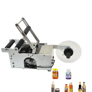 เครื่องติดฉลากขวดกลมแบบกึ่งอัตโนมัติราคาดีที่สุด - Product Image 1