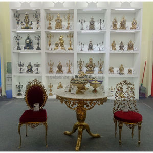 OE-FASHION Chaise Red Queen <span class=keywords><strong>Elizabeth</strong></span> entièrement en cuivre, style baroque italien, style européen, meubles de luxe pour salon, original - Product Image 6