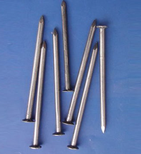 Clavos Comunes de Acero Galvanizado de 9*100mm, Punta Afilada, Cabeza Plana, Cuerpo Liso, Superficie Brillante, en Cartón - Product Image 6