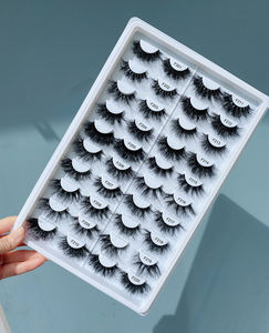 मिंक लैश के लिए अपना ब्रांड 3 डी 5 डी क्रूरता मुक्त पेशेवर अतिरिक्त लंबे शानदार 25 मिमी फुल स्ट्रिप पलक - Product Image 6