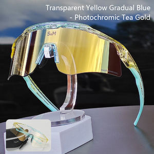 Lunettes de Cyclisme Photochromiques avec Monture TR90, Lunettes de <span class=keywords><strong>Soleil</strong></span> Sport pour Femmes et Hommes, Course à Pied, VTT, Vélo, Lunettes de <span class=keywords><strong>Soleil</strong></span> Claires - Product Image 4