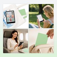 Étui de protection magnétique détachable en cuir PU pour liseuse Kindle 12e génération 6 pouces (2026) avec dos transparent – Vente en gros