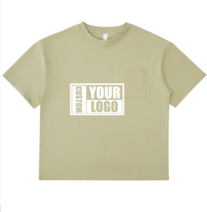 Custom Logo High Quality 245 GSM <b>Heavy</b> Weight Loose Fit 100% Cotton Drop Shoulder Oversized Cropped <b>T</b> <b>Shirts</b> for Men - Product Image 1