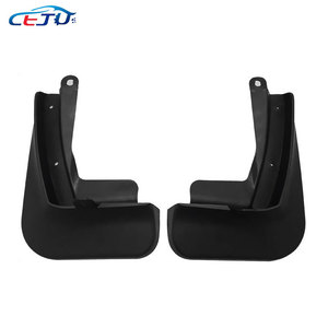 Set <span class=keywords><strong>di</strong></span> 4 Paraspruzzi in Plastica Nera, Accessori Auto, Parafanghi Anteriori e Posteriori Anti-Schizzi per Nissan Altima 2019-2021 - Product Image 2