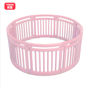Seguridad fácil Asamblea respetuoso del medio ambiente de los niños cerca de plástico bebé interior rosa <span class=keywords><strong>Parque</strong></span> - Product Image 1