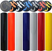 Rouleau de vinyle thermocollant épais 0,12-0,15 mm 150/12S pour impression de vêtements personnalisés, autocollant en vinyle HTV imprimable, mousse 3D