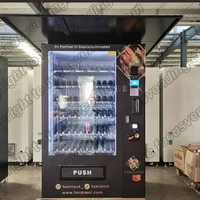 Distributeur automatique de snacks, aliments et crèmes glacées Focusvend ODM/OEM, distributeur de chips pour la protection des toits/du toit de la maison
