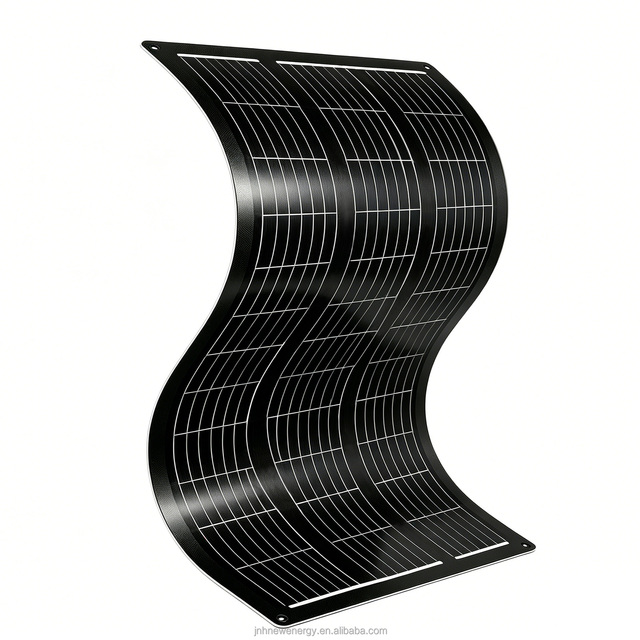 High Quality 100W 200W Rollable Frameless Mono Silicon Thin Film Waterproof Flexible Solar Panel Kit for RV Boats