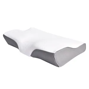 Мягкая удобная подушка для снятия боли в шее, экологически чистая подушка для снятия симптомов боли в шее, регулируемая подушка из пены с эффектом памяти для сна