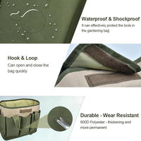 Kit complet de jardinage avec sac fourre-tout de rangement et gants