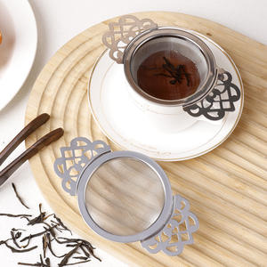 304 Stainless Steel <b>Tea</b> <b>Infuser</b> Cross-Border Household Strainer Knot Kitchen Filter - Product Image 1