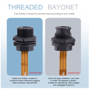 USB ngành <span class=keywords><strong>c</strong></span>ông nghiệp không thấm nướ<span class=keywords><strong>c</strong></span> <span class=keywords><strong>C</strong></span>áp tùy chỉnh IP67 nam cho nữ Bayonet Loại <span class=keywords><strong>C</strong></span> USB 3.0 <span class=keywords><strong>c</strong></span>áp mở rộng 30mm 50mm dây đựng - Product Image 6