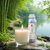 Lilin Aroma Bambu Grosir dengan Logo Kustom, Pewangi Rumah, Lilin Aroma dengan Minyak Aroma Terkonsentrasi