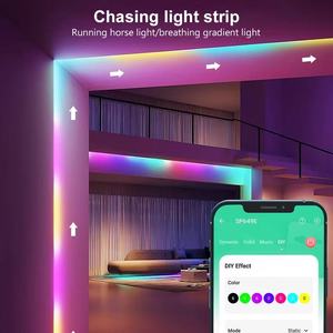 <span class=keywords><strong>Tira</strong></span> de Luces <span class=keywords><strong>LED</strong></span> RGBWIC COB, <span class=keywords><strong>Tira</strong></span> de <span class=keywords><strong>LED</strong></span> RGBW Direccionable con Circuito Integrado WS2814, 24 V, 784 <span class=keywords><strong>LED</strong></span>/M, Luces <span class=keywords><strong>LED</strong></span>, <span class=keywords><strong>Tira</strong></span> de Luz <span class=keywords><strong>LED</strong></span> - Product Image 5