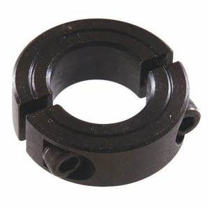 Abrazadera de eje ajustable de acero con acabado en óxido negro, cincado o cromado, tipo dividido, personalizada - Product Image 4
